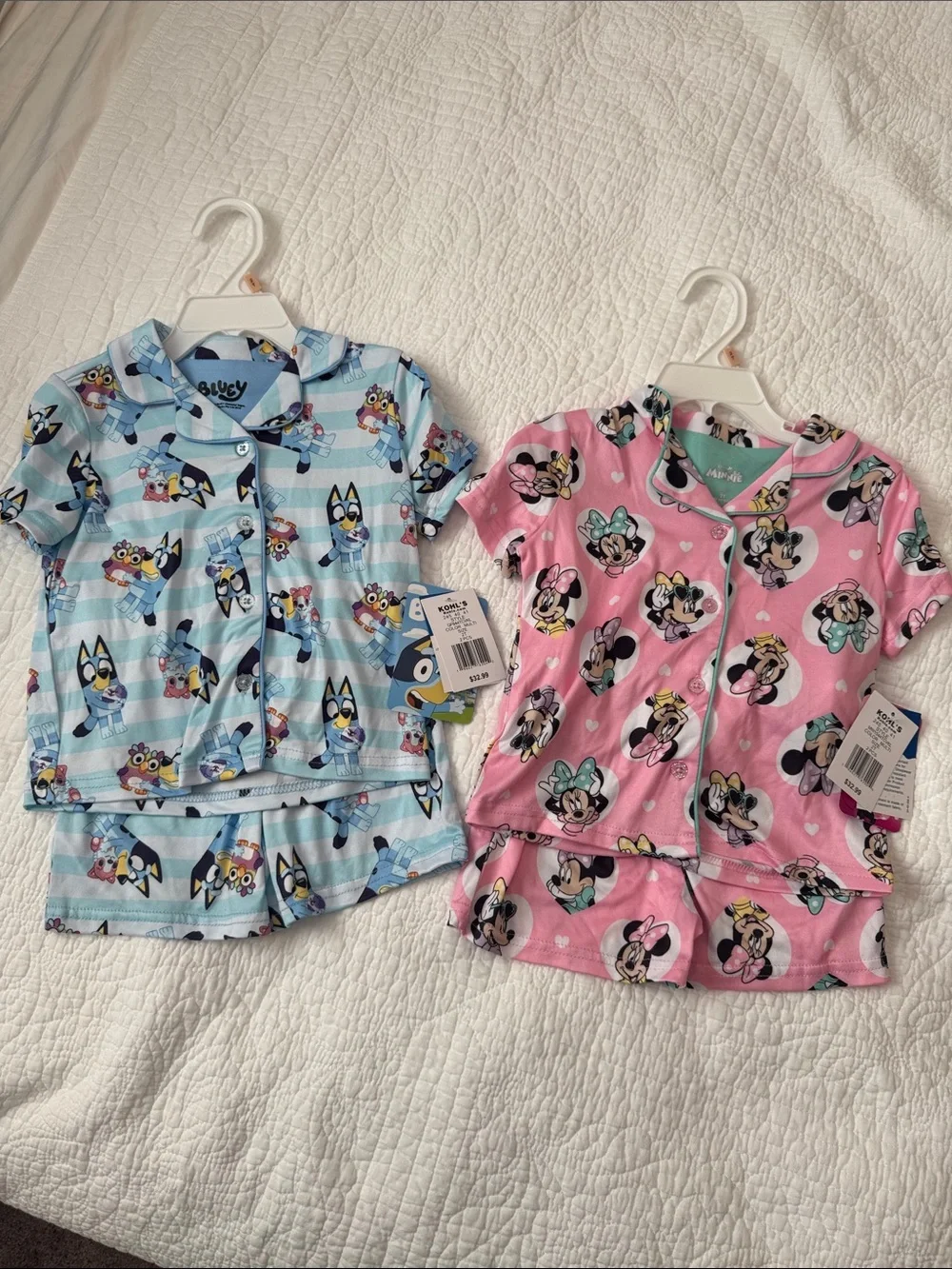 NWT 2 sets of 2pc toddler girl PJs